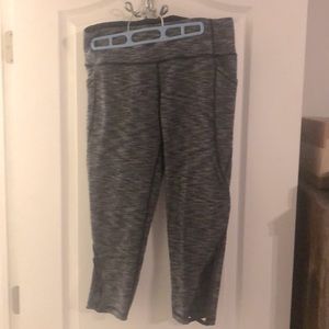 Victoria Sport by Victoria Secrets Large workout pants Like new Dark Grey/black.